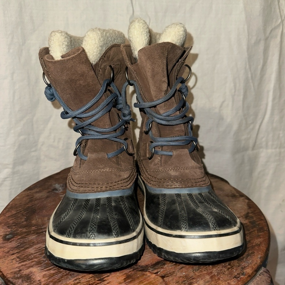SOREL 1964 PAC Graphic waterproof insulated duck boots size 7 - Picture 8 of 9